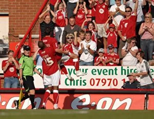 Images Dated 20th September 2008: Bristol City vs Doncaster Rovers: A Football Rivalry from the 2008-2009 Season
