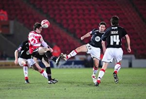 Doncaster Rovers V Bristol City Collection: Bristol City vs. Doncaster Rovers: A Football Rivalry - Season 08-09