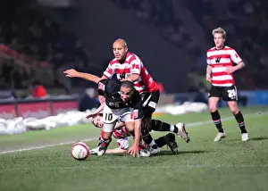 Framed Print : Bristol City vs. Doncaster Rovers: A Football Rivalry - 08-09 Season