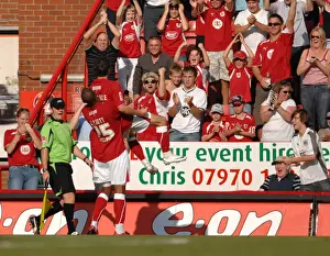 Bristol City V Doncaster Rovers Prints: Bristol City vs Doncaster Rovers: A Football Rivalry from the 2008-2009 Season