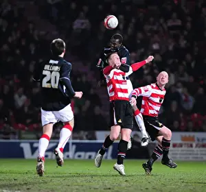 Framed Print : Bristol City vs. Doncaster Rovers: A Football Rivalry - Season 08-09