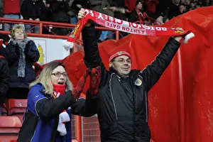 Bristol City vs Gillingham: Fans in Action at Ashton Gate, 1st March 2014 (Sky Bet League One)