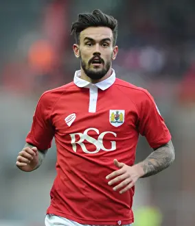 Gillingham Prints: Bristol City vs Gillingham: Marlon Pack in Action at Ashton Gate, 14/03/2015