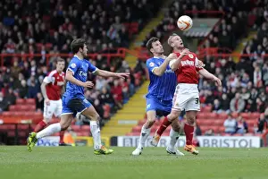 Bristol City V Gillingham Prints: Bristol City vs Gillingham: Simon Gillett Faces Off in Sky Bet League One Clash