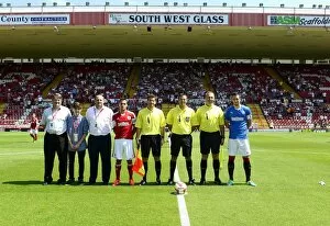 Images Dated 13th July 2013: Bristol City vs Glasgow Rangers: Pre-Season Match at Ashton Gate Stadium (July 2013)