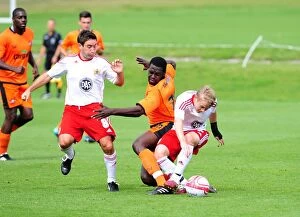 Images Dated 15th September 2010: Bristol City vs. Hereford Reserves: A Football Rivalry (Season 10-11)
