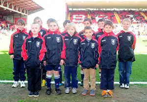 Bristol City vs Huddersfield Town Flag Bearers Clash, Npower Championship (2013) - Ashton Gate