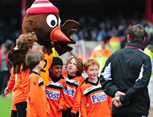 Bristol City vs Huddersfield Town Flag Bearers Clash, Npower Championship (2013) - Ashton Gate