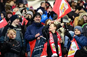 Bristol City vs Huddersfield Town: Passionate Fans at Ashton Gate, Sky Bet Championship (17/03/2017)
