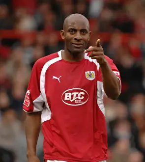 Bristol City V Hull City Prints: Bristol City vs Hull City: Dele Adebola's Thrilling Action
