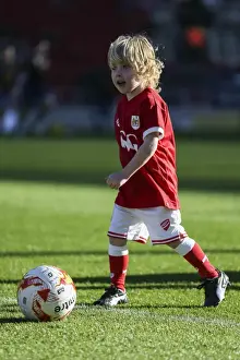 Bristol City V Hull City Prints: Bristol City vs Hull City: Football Action at Ashton Gate Stadium