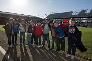Framed Print : Bristol City vs Hull City: A Football Birthday Bash at Ashton Gate - 21st November 2015