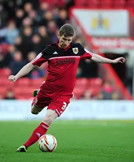 Bristol City V Hull City Prints: Bristol City vs Hull City: Mark Wilson in Action at Ashton Gate Stadium, 2012