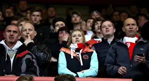 Bristol City V Hull City Prints: Bristol City vs Hull City: Passionate Fans at Ashton Gate, 2016