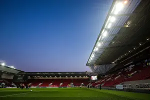 Bristol City V Hull City Prints: Bristol City vs Hull City: A Peek Inside Ashton Gate Stadium - EFL Cup Fourth Round