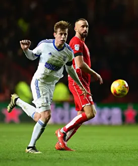 Bristol City vs Ipswich Town: Aaron Wilbraham in Action at Ashton Gate, December 2016 (Sky Bet Championship)