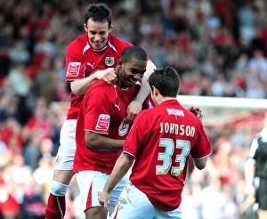 Bristol City V Ipswich Town Collection: Bristol City vs Ipswich Town: A Clash from the 08-09 Season