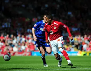 Framed Print : Bristol City vs Ipswich Town: A Football Rivalry - Season 08-09