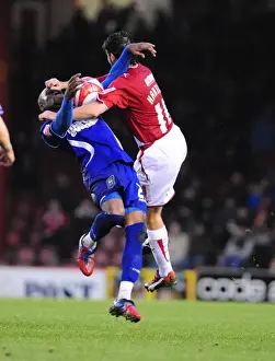 Bristol City V Ipswich Town Prints: Bristol City vs Ipswich Town: A Football Showdown - Season 09-10