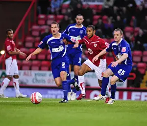 Bristol City V Ipswich Town Prints: Bristol City vs Ipswich Town: A Football Showdown - Season 09-10