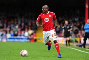 Bristol City v Ipswich Town Collection: Bristol City vs Ipswich Town: Jamal Campbell-Ryce in Action (Championship, 16-04-2011)
