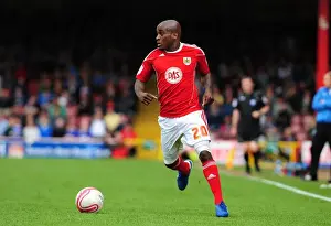 Bristol City V Ipswich Town Prints: Bristol City vs Ipswich Town: Jamal Campbell-Ryce in Action (Championship)