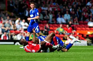 Bristol City vs Ipswich Town: Lee Martin's Red Card to Kalifa Cisse (Championship, April 16, 2011)