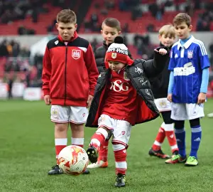 Bristol City V Ipswich Town Prints: Bristol City vs Ipswich Town: Sky Bet Championship Clash at Ashton Gate Stadium