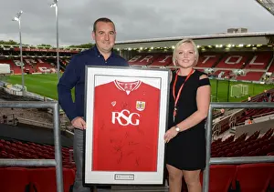 Bristol City V Leeds United Prints: Bristol City vs Leeds United Clash in Sky Bet Championship (August 2015)