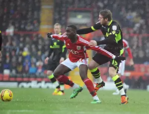 Bristol City V Leeds United Prints: Bristol City vs. Leeds United: A Football Rivalry - Season 11-12