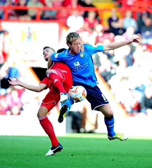 Bristol City vs Leeds United: Wilson vs Becchio Battle in Championship Football Match