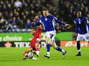 Images Dated 8th December 2009: Bristol City vs. Leicester City: A Football Rivalry - Season 09-10