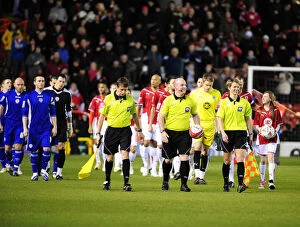 Images Dated 16th February 2010: Bristol City vs. Leicester City: A Football Rivalry - Season 09-10