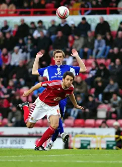 Bristol City V Leicester City Prints: Bristol City vs Leicester City: 2010-11 Football Showdown - Season 10-11