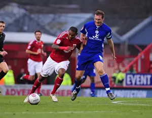 Bristol City V Leicester City Prints: Bristol City vs Leicester City: 2010-11 Football Showdown - Season 10-11
