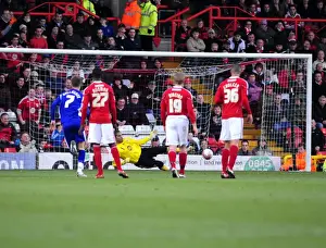 Bristol City V Leicester City Prints: Bristol City vs Leicester City: 2010-11 Football Showdown - Season 10-11