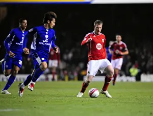 Bristol City V Leicester City Prints: Bristol City vs Leicester City: 2010-11 Football Showdown - Season 10-11