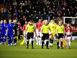 Bristol City V Leicester City Prints: Bristol City vs. Leicester City: A Football Rivalry - Season 09-10