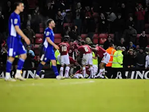 Bristol City V Leicester City Prints: Bristol City vs. Leicester City: A Football Rivalry - Season 09-10