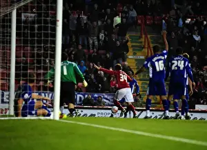 Bristol City V Leicester City Prints: Bristol City vs Leicester City: A Football Rivalry - Season 10-11