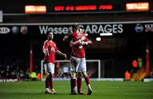 Images Dated 6th March 2012: Bristol City vs Leicester City: A Football Showdown - Season 11-12