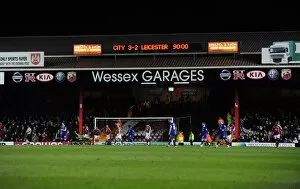 Images Dated 6th March 2012: Bristol City vs Leicester City: A Football Showdown - Season 11-12