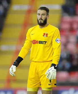 Bristol City V Leyton Orient Prints: Bristol City vs Leyton Orient: Adam Legzdins Focused in 2014 Sky Bet League One Clash at Ashton Gate