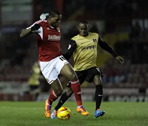 Bristol City V Leyton Orient Prints: Bristol City vs Leyton Orient: Jay Emmanuel-Thomas vs Moses Odubajo Clash in Sky Bet League One