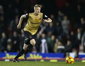 Bristol City vs Leyton Orient: Nathan Clarke in Action at Ashton Gate