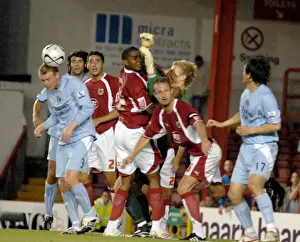 Bristol City V Manchester City Prints: Bristol City vs Manchester City: 07-08 Season Showdown