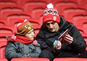Images Dated 16th January 2016: Bristol City vs Middlesbrough: A Packed Ashton Gate Stadium in the Sky Bet Championship