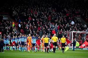 Bristol City vs Middlesbrough: Teams Take the Field at Ashton Gate