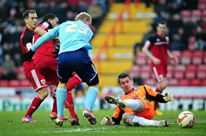 Bristol City vs Middlesbrough: Tom Heaton's Missed Opportunity (09/03/2013)
