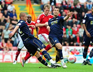 Bristol City V Millwall Prints: Bristol City vs Millwall: A Football Showdown - Season 10-11